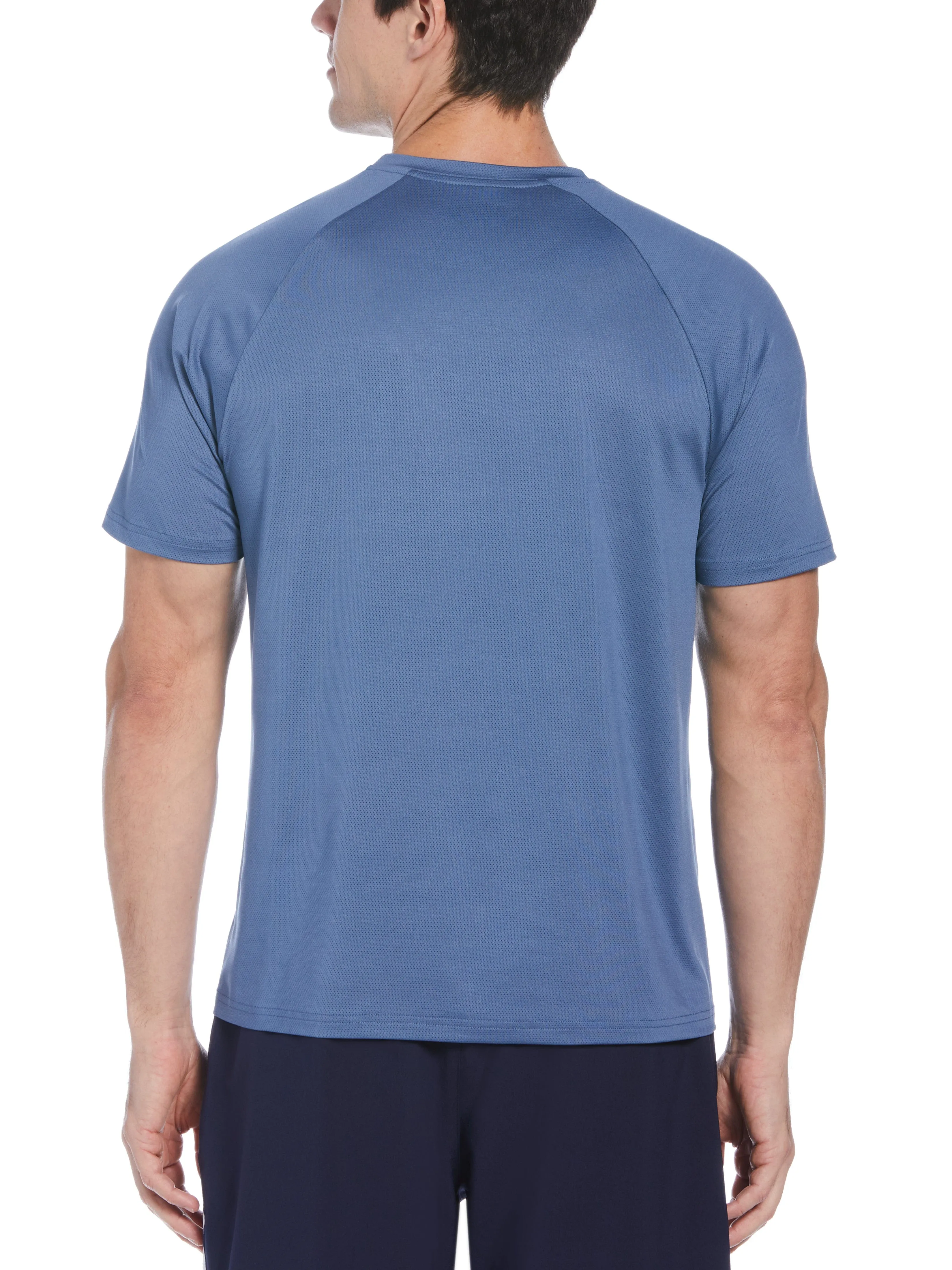 Men's Spray Gradient Printed Tennis Tee