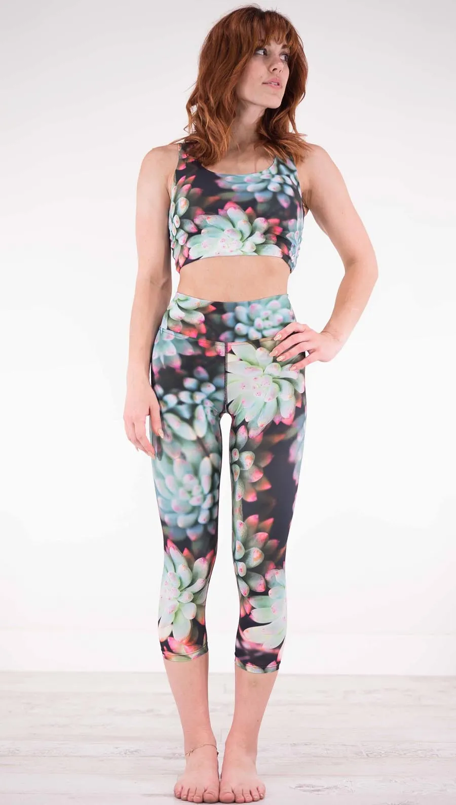 Mojave Sunset - Triathlon Capri Leggings