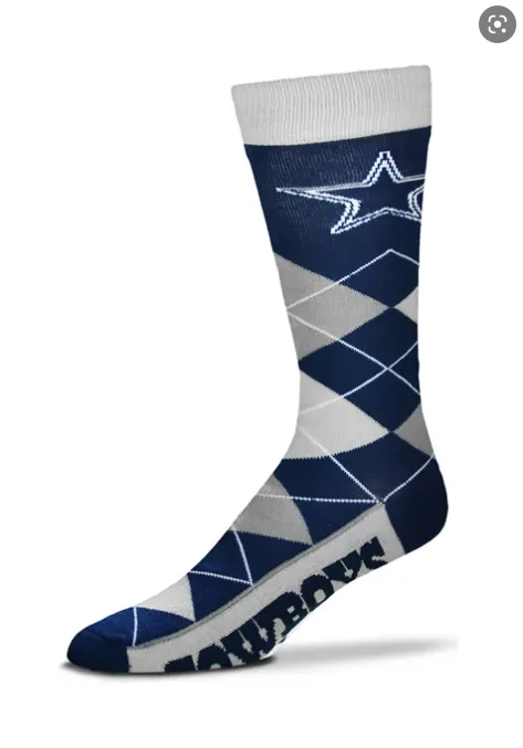 NFL Team Argyle Lineup Socks