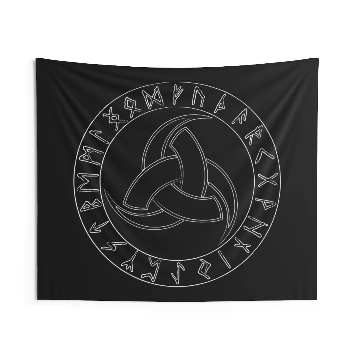 Odin's Triple Horn Wall Tapestry