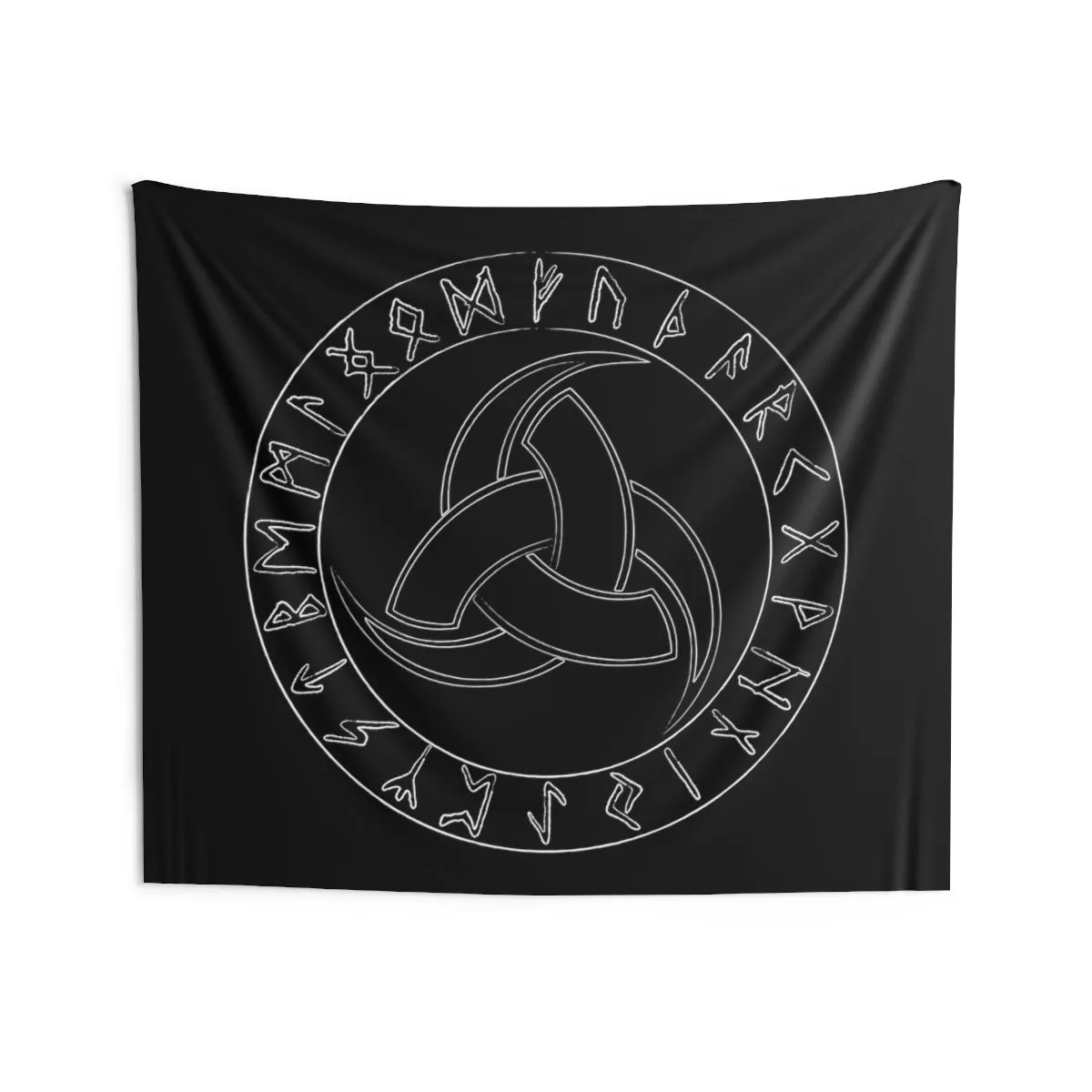 Odin's Triple Horn Wall Tapestry