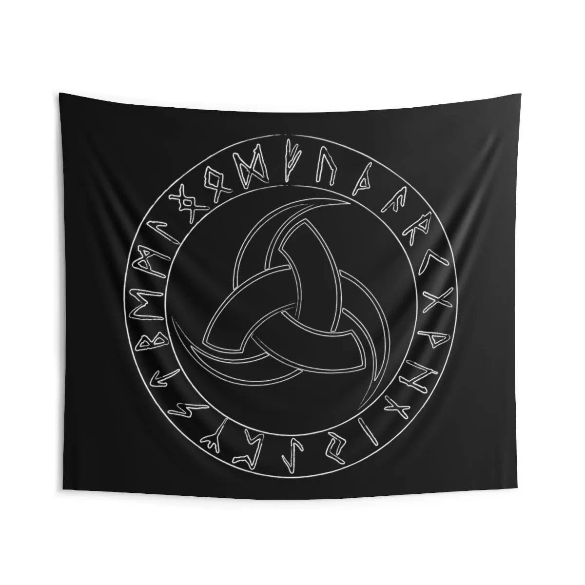 Odin's Triple Horn Wall Tapestry