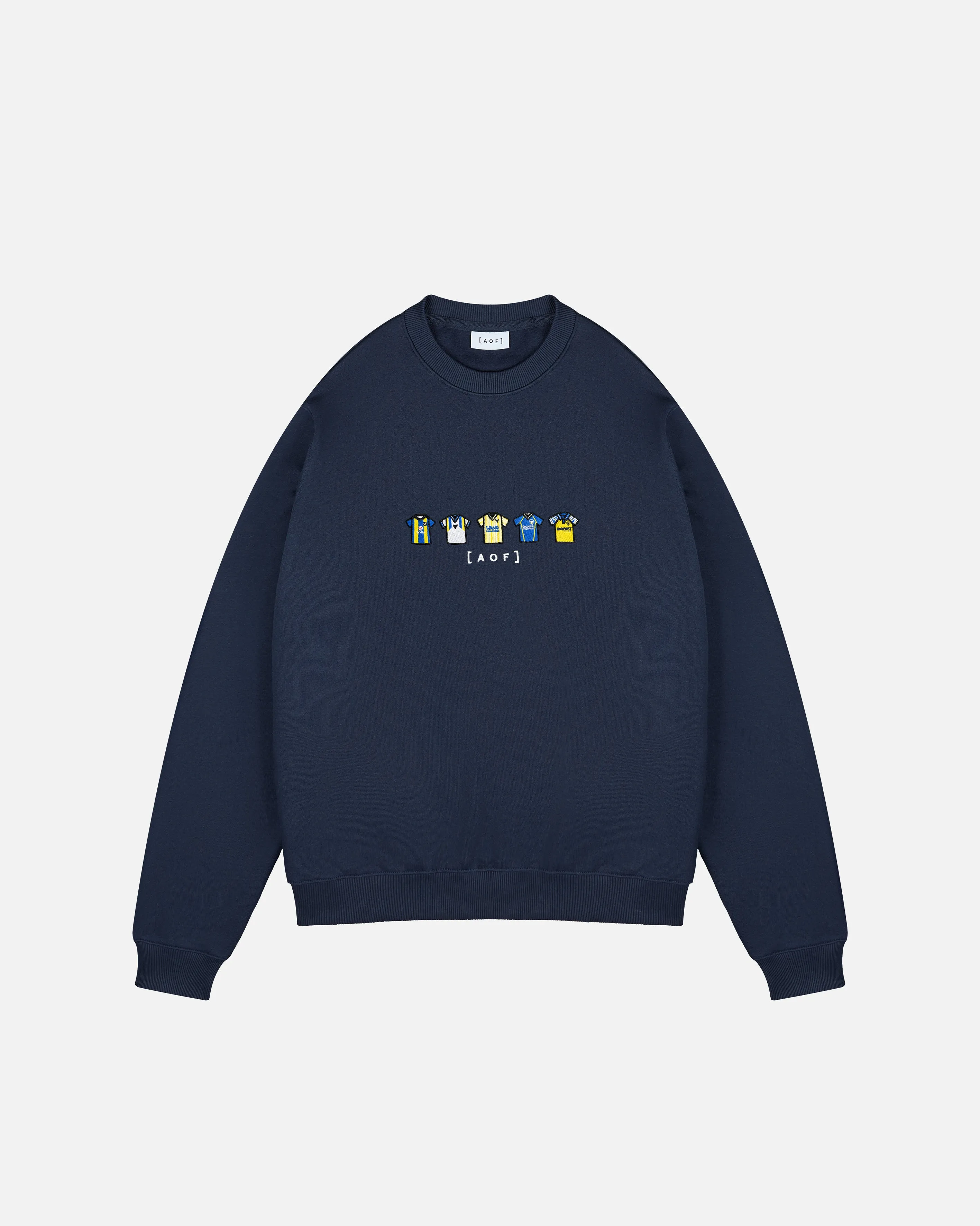 Oxford United Embroidered Classics - Navy Sweatshirt