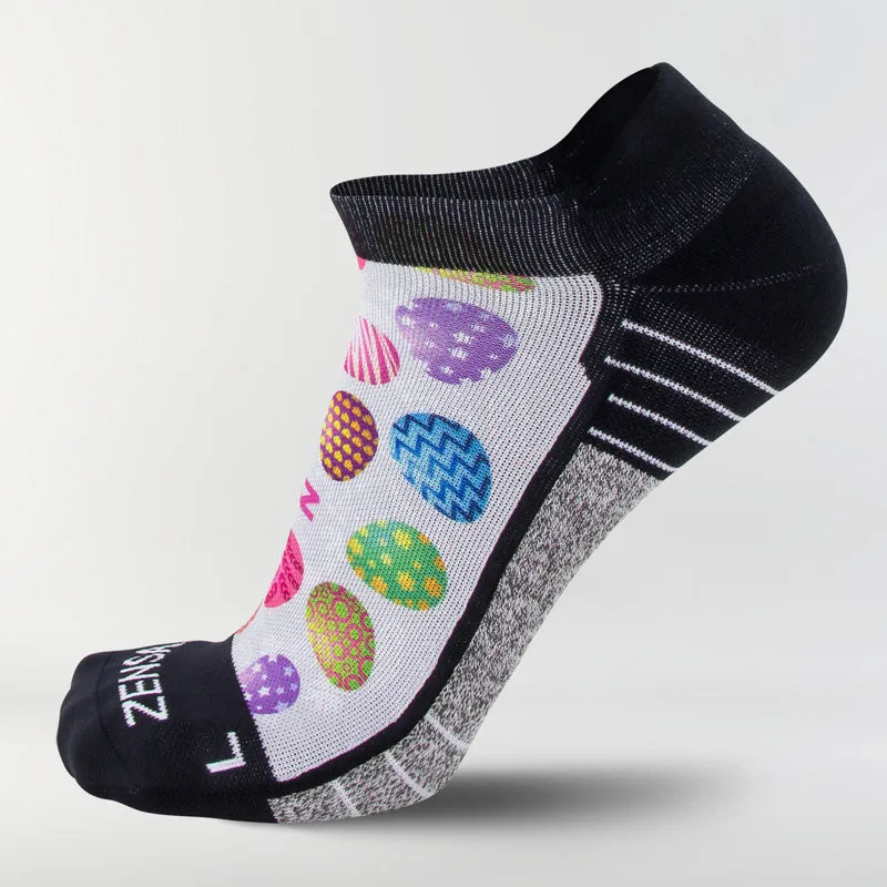 Painted Easter Eggs Socks (No-Show)