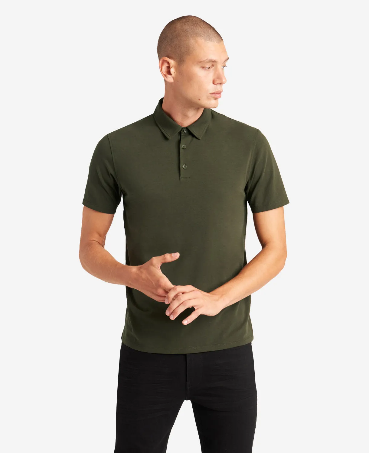 Performance Button Polo