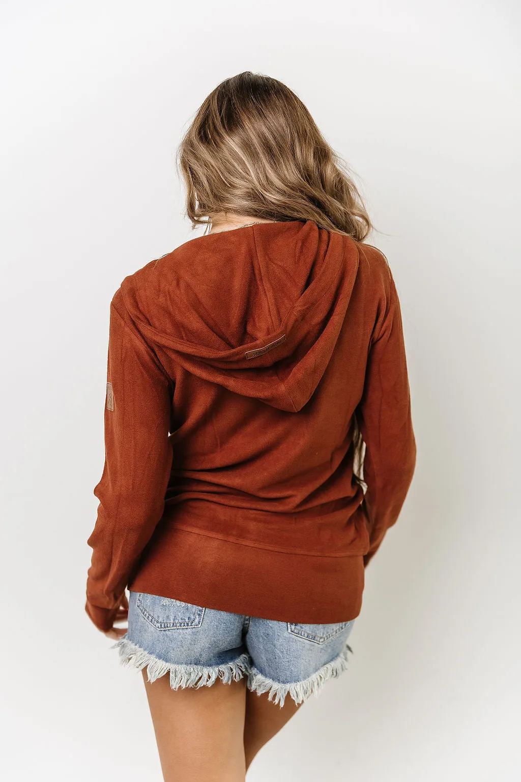 Performance Fleece FullZip Sweatshirt - Chestnut