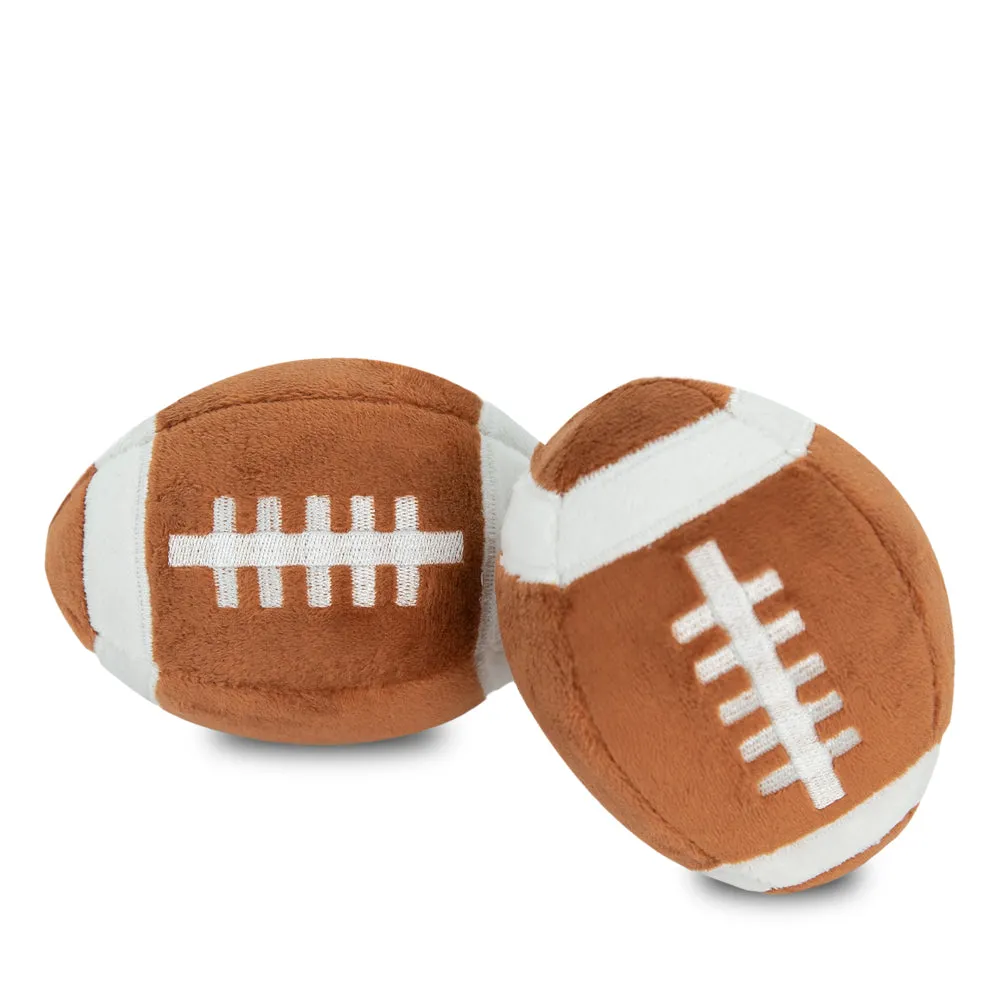 Plush Puppy Bowl Football Toy