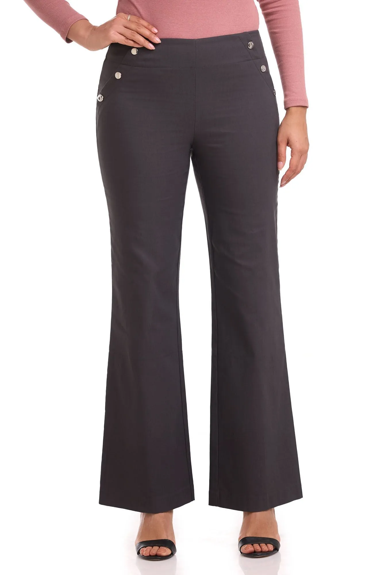 Rekucci EcoCosy Comfort Wide Leg Pull-On Pant