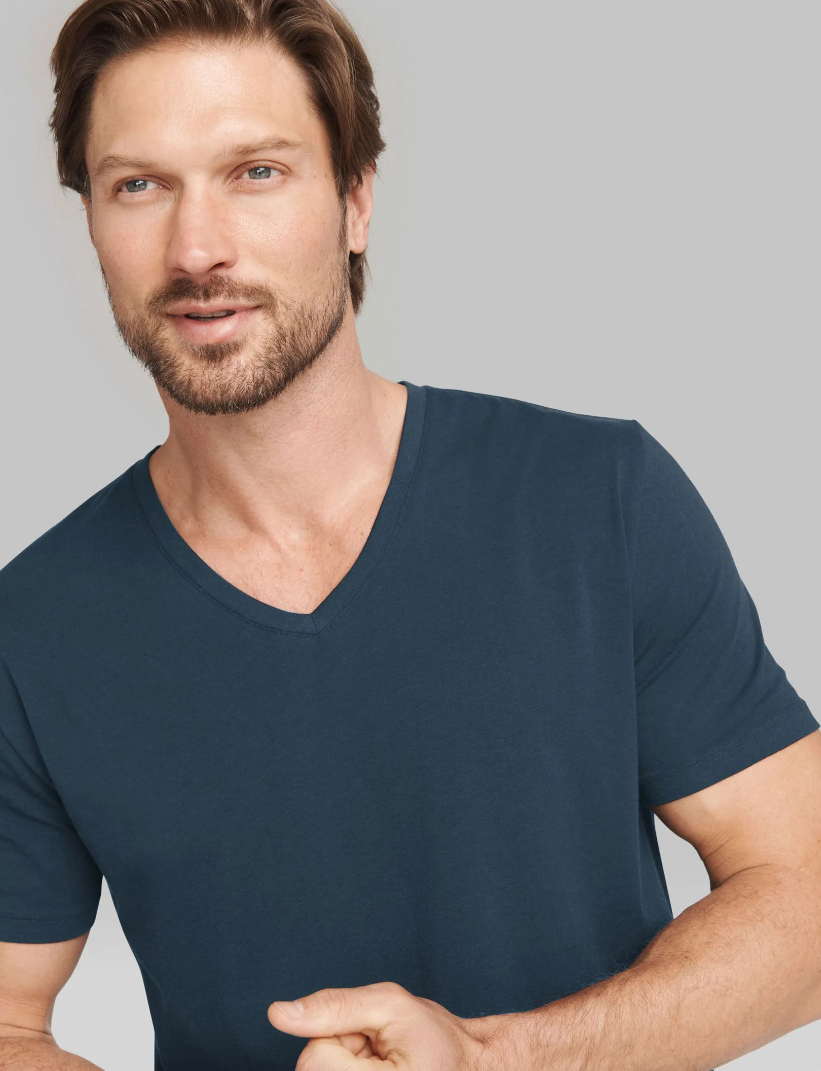 Second Skin V-Neck Tee