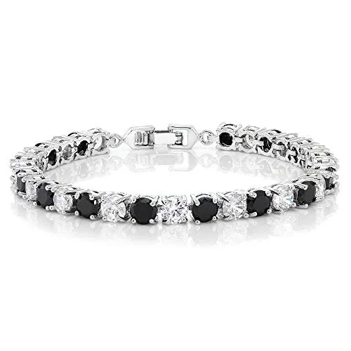 Sparkling Round Cubic Zirconia Women's Tennis Bracelet