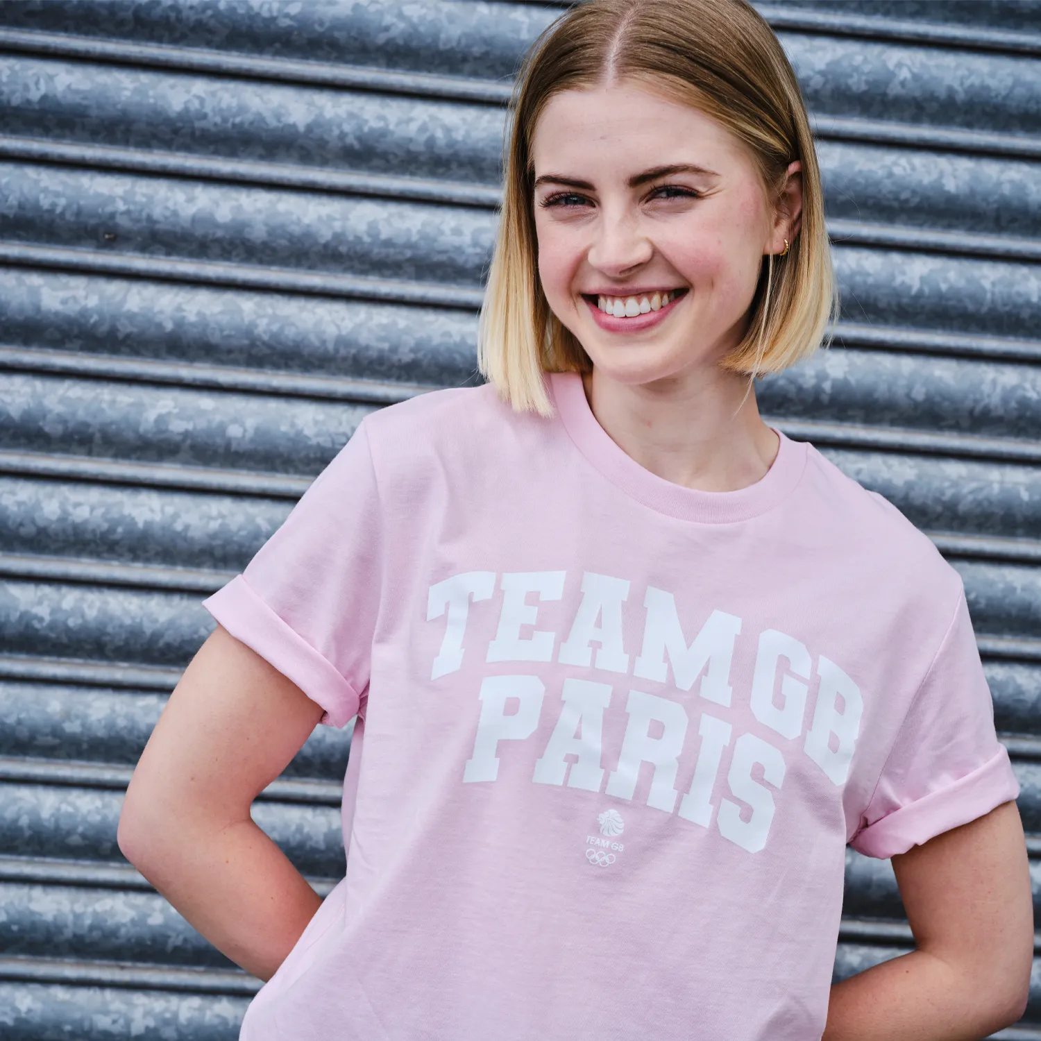 Team GB Bercy Pink T-shirt