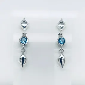 Teardrops with Gemstone Earrings