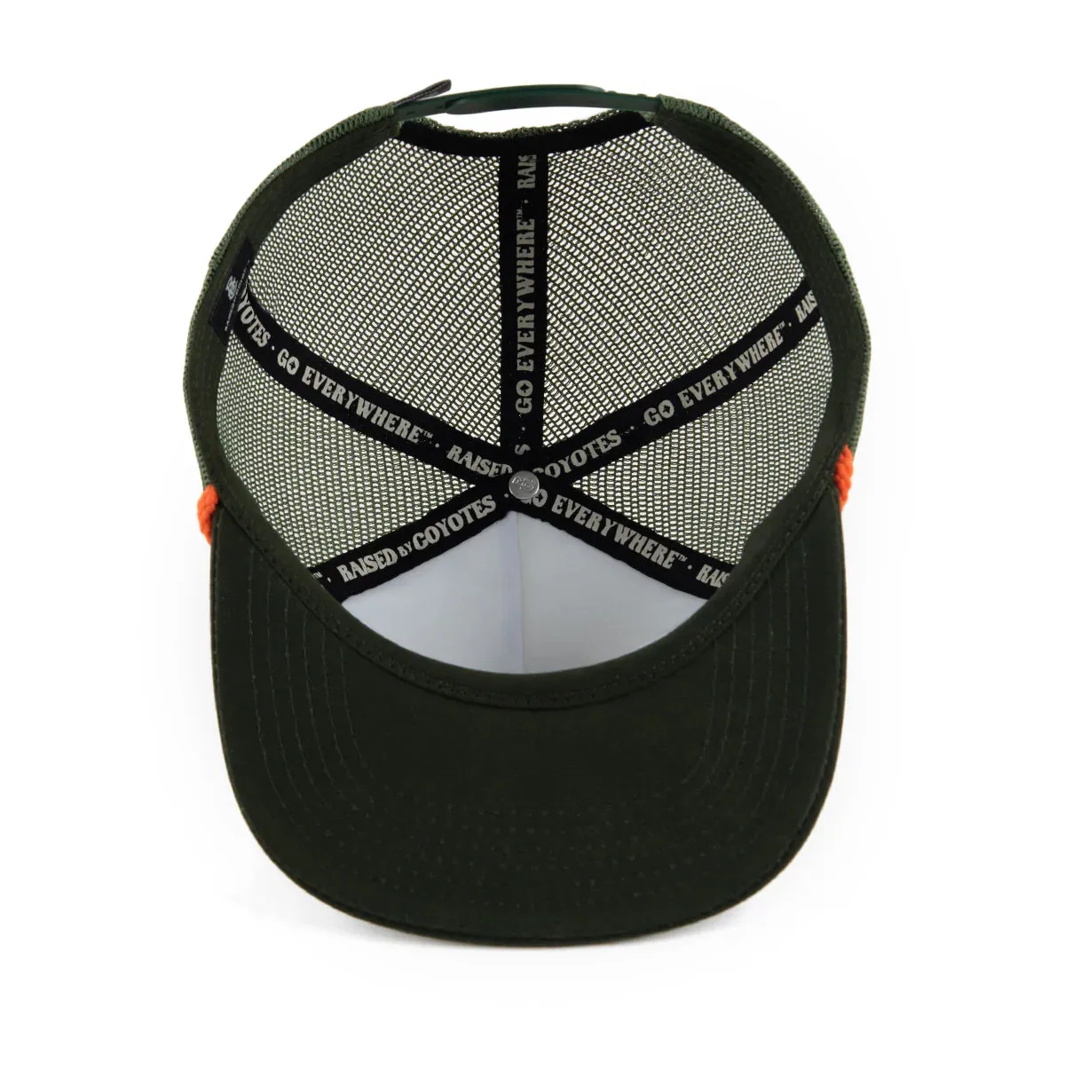 Texas Wedge Trucker Hat - Raised By Coyotes