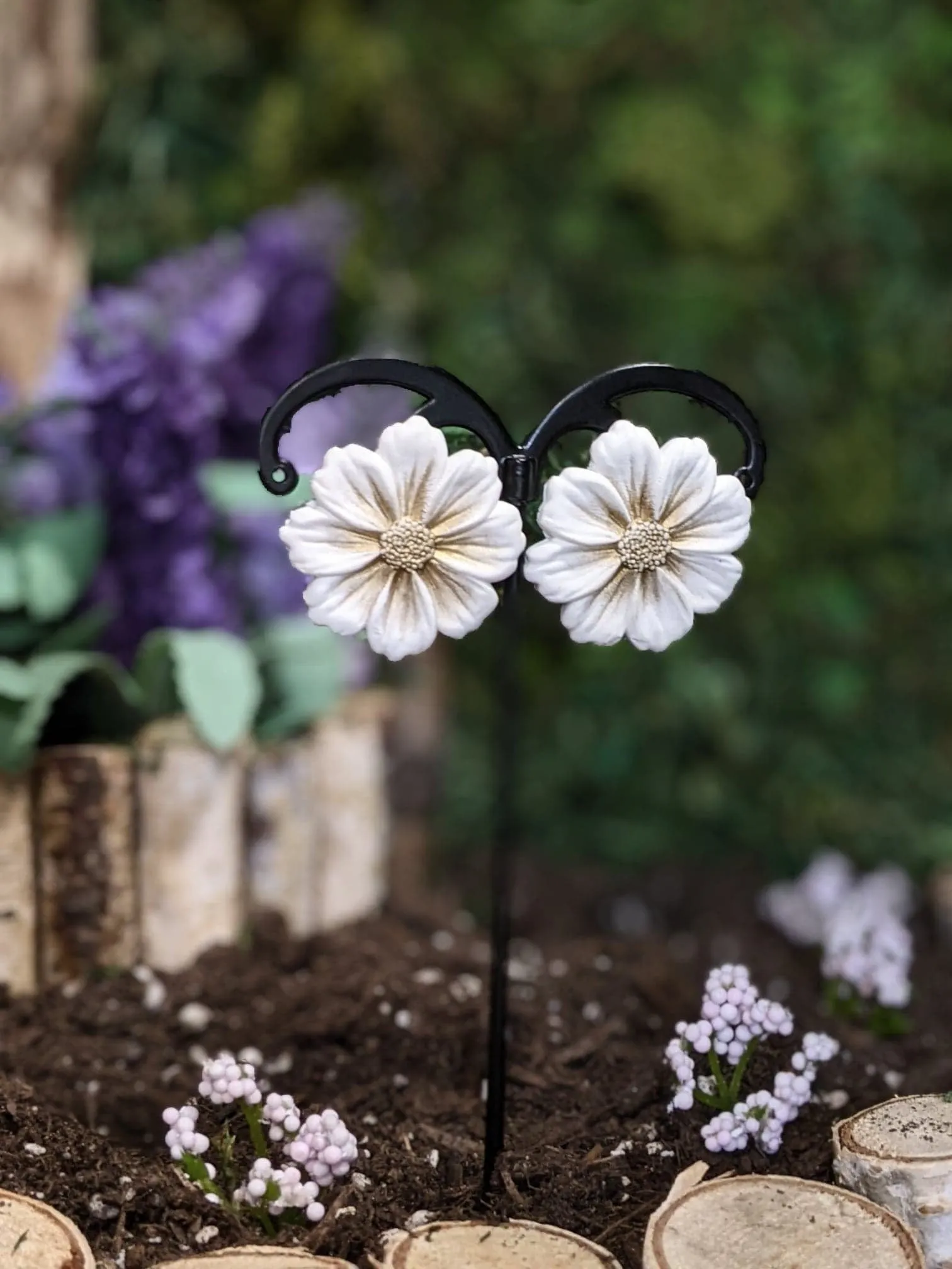 The Dahlia | Post Earrings | Earrings | Polymer Clay Earrings | Gift for her