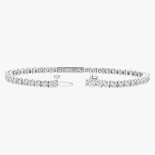 The Lab Grown 3 Carat Diamond Tennis Bracelet