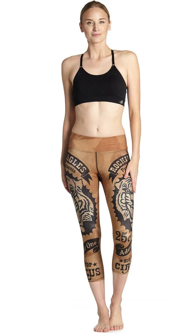 Tiger - Triathlon Capri Leggings