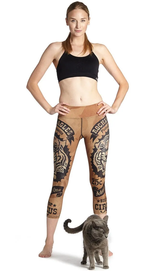 Tiger - Triathlon Capri Leggings