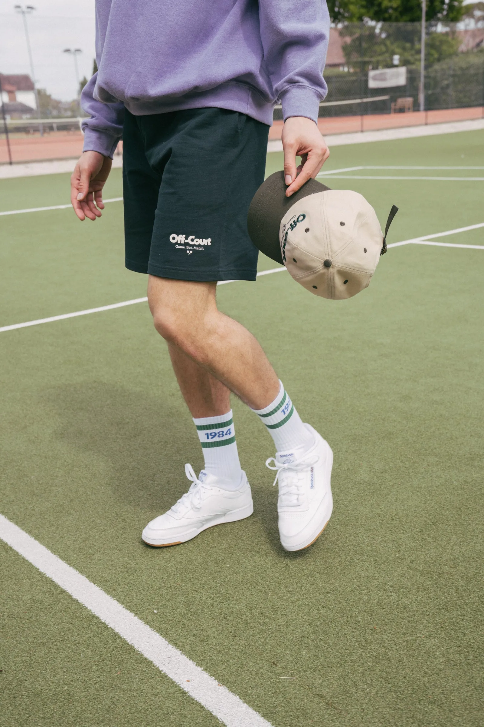 Vice 84 'Off Court GSM' Jogger Shorts - Pine