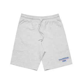 Vice 84 'Track&Field' Embroidered Jogger Shorts - Ash