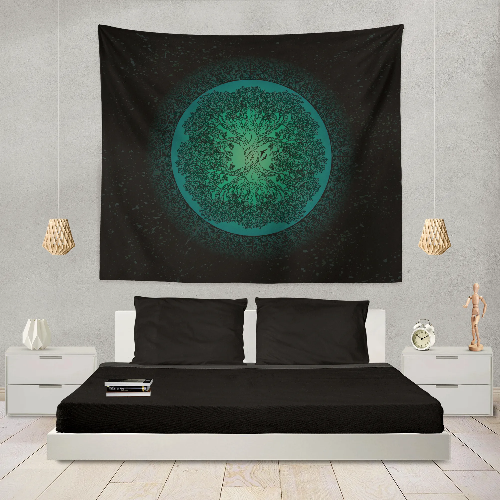 Yggdrasil World Tree of Life Wall Tapestry